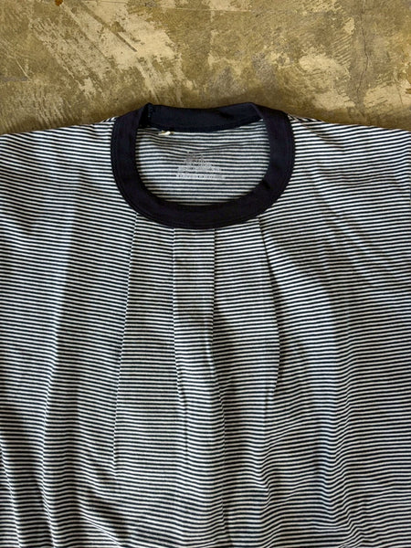【Vincent et Mireille】BORDER TEE |  BLACK