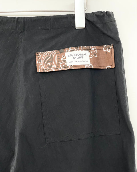 [MASH UP] BANDANA CORD OVER PANTS | BLACK