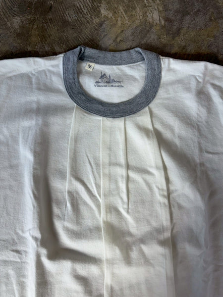 【Vincent et Mireille】RINGER TEE | WHITE