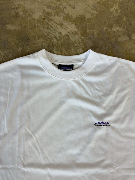 【THOUSAND MILE】DRAWCOAD T-SHIRT | WHITE