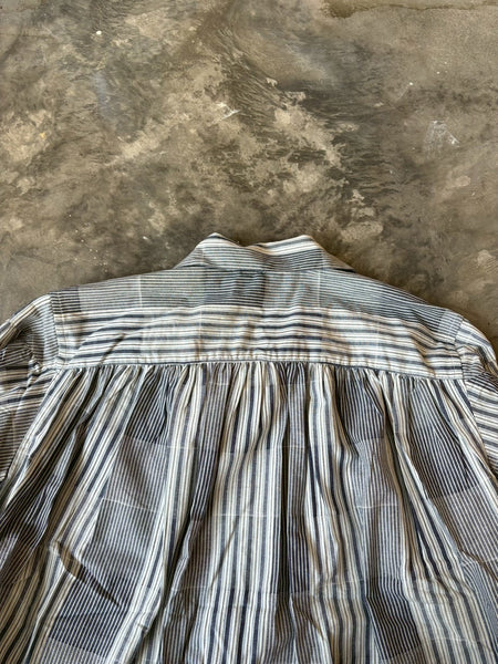 【AIE】Painter Shirt - Cotton Dobby Stripe