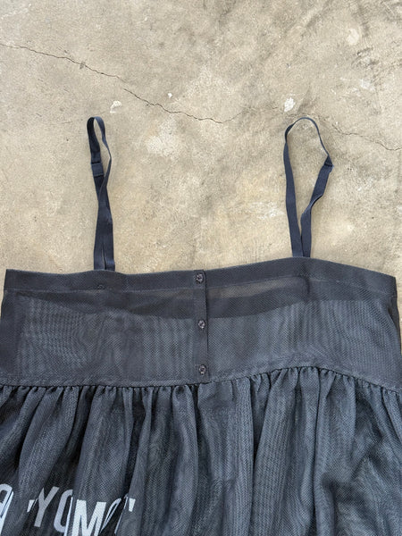 【BEAMS】MESH GRAPHIC SKIRT
