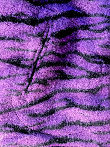 【Needles】WOOL COACH JACKET｜PURPLE×TIGER