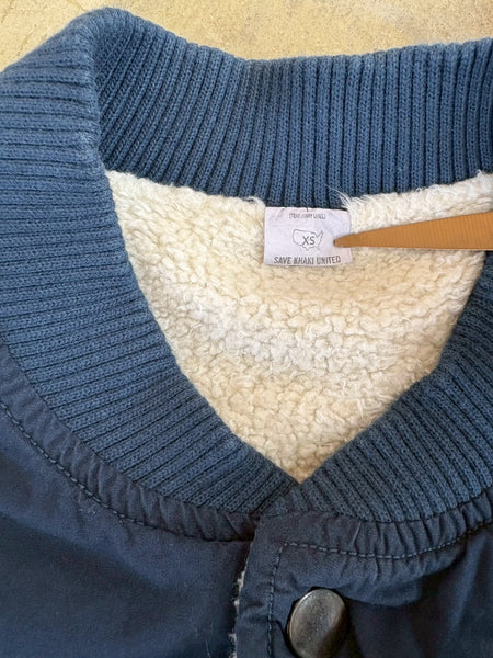 【SAVE KHAKI UNITED】REVERSIBLE BOA BLOUSON | NAVY