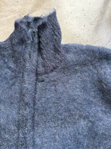 【Needles】Zipped Mohair Cardigan - Solid