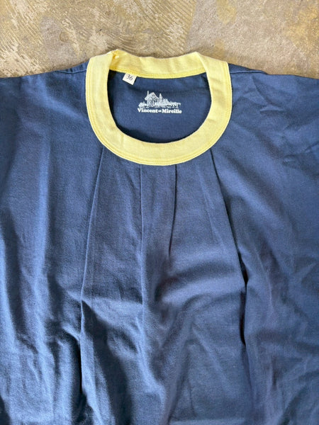 【Vincent et Mireille】RINGER TEE | NAVY