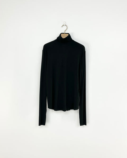 SOSO TURTLE NECK JERSEY TOPS