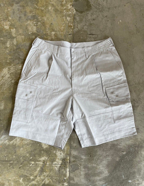 【BRU NA BOINNE】CARGO POCKET SHORTS | LIGHT GRAY