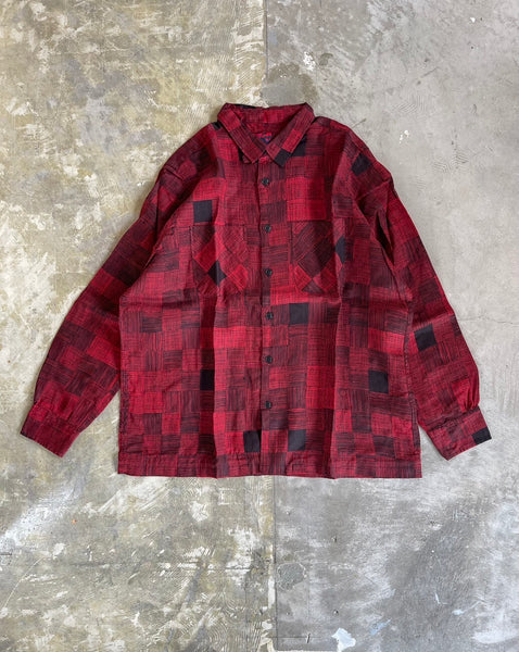【BRU NA BOINNE】RAINEY CHECK SHIRT | RED
