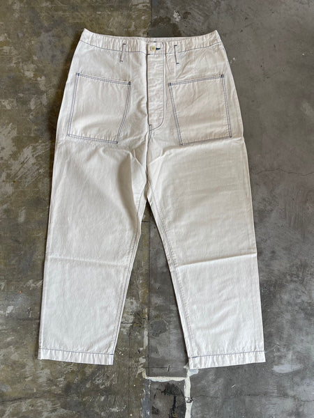 【BRU NA BOINNE】SQUARE POCKET PANTS | IVORY