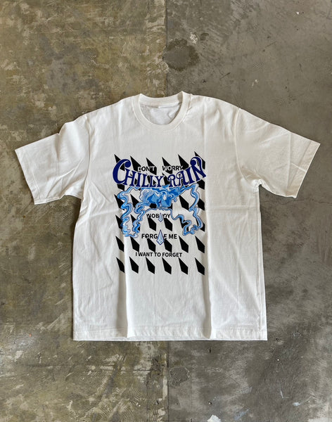 【BRU NA BOINNE】CHILLY RAIN TEE | WHITE