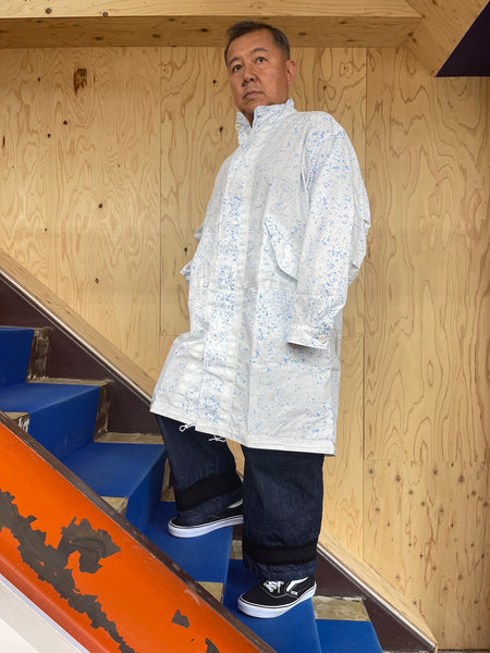 【BRU NA BOINNE】SPLASH MODS COAT | WHITE