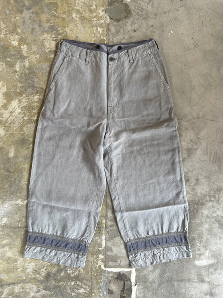 【BRU NA BOINNE】DRESSY HEM PANTS | LIGHT GRAY