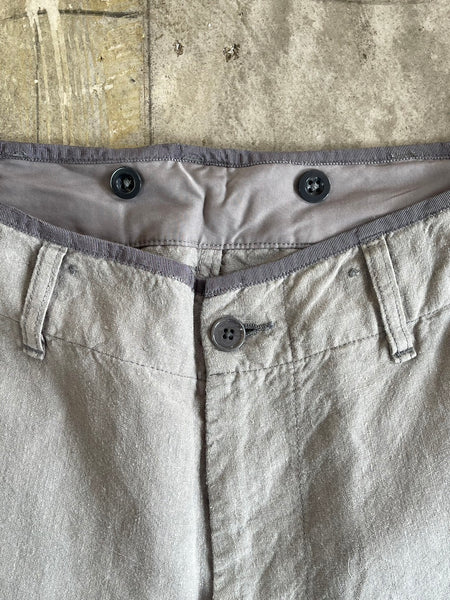 【BRU NA BOINNE】DRESSY HEM PANTS | LIGHT GRAY