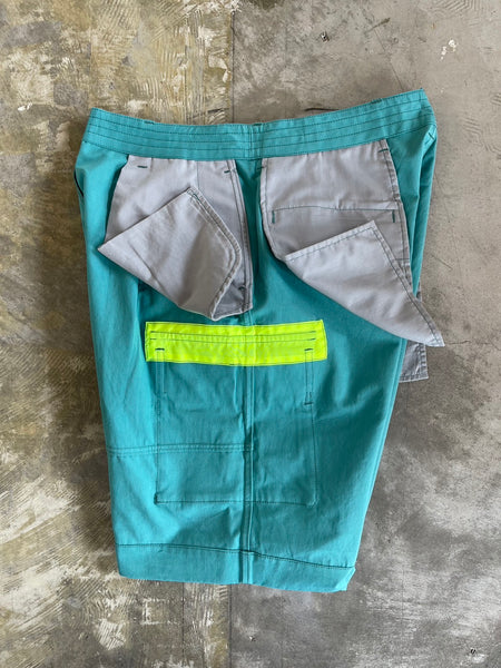 【BRU NA BOINNE】CARGO POCKET SHORTS | MINT