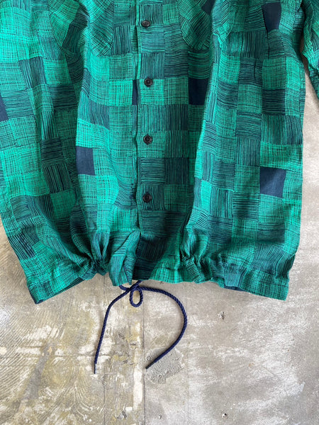 【BRU NA BOINNE】RAINEY CHECK SHIRT | GREEN