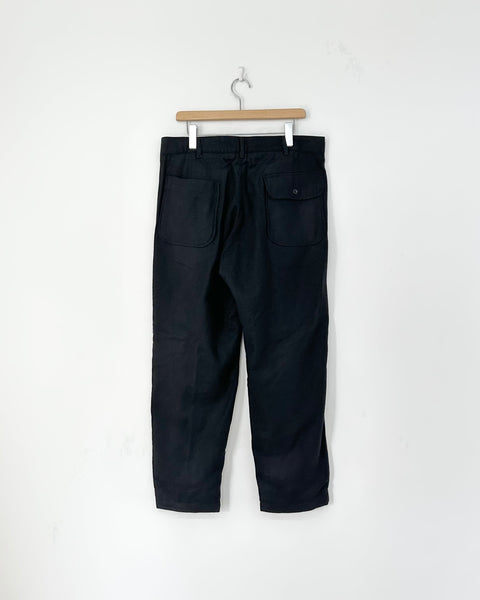 【RANDT】SOLID POLY WOOL FLANNEL RT PANTS