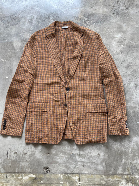 【DRIES VAN NOTEN】22SS CHECK TAILORED JACKET
