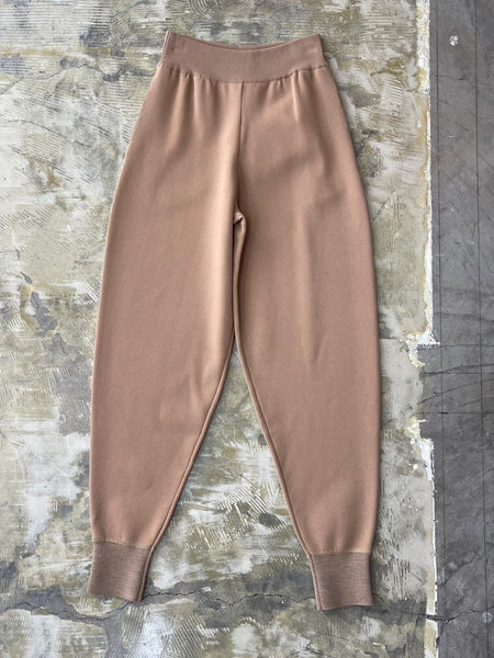 【Stella McCartney】COMPACT CASUAL TROUSERS | BEIGE