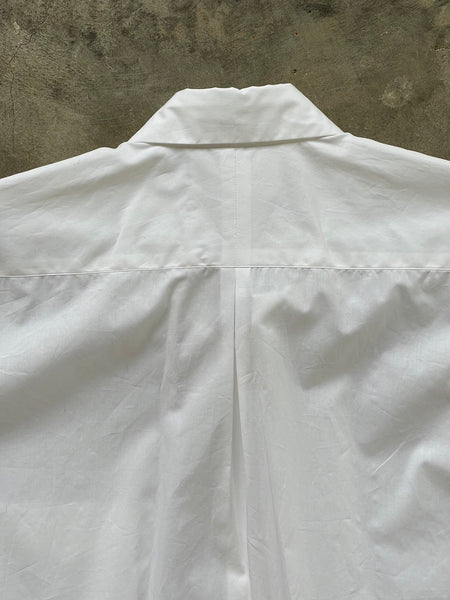 【MARKAWARE】COTTON SHORTSLEEVE SHIRT | WHITE