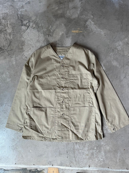 【ENGINEERED GARMENTS WORKADAY】V-NECK COVER ALL JACKET | NAVY | BEIGE