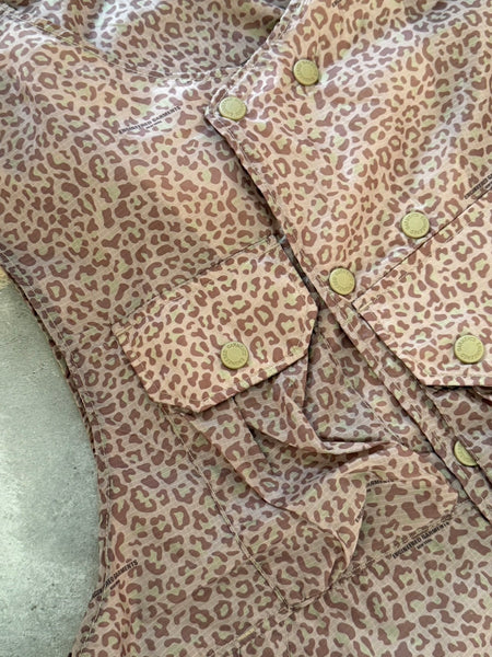 【ENGINEERED GARMENTS】ANIMAL PRINT SAFARI VEST | LEOPARD
