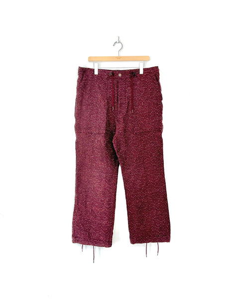 Needles SASHIKO FATIGUE PANTS