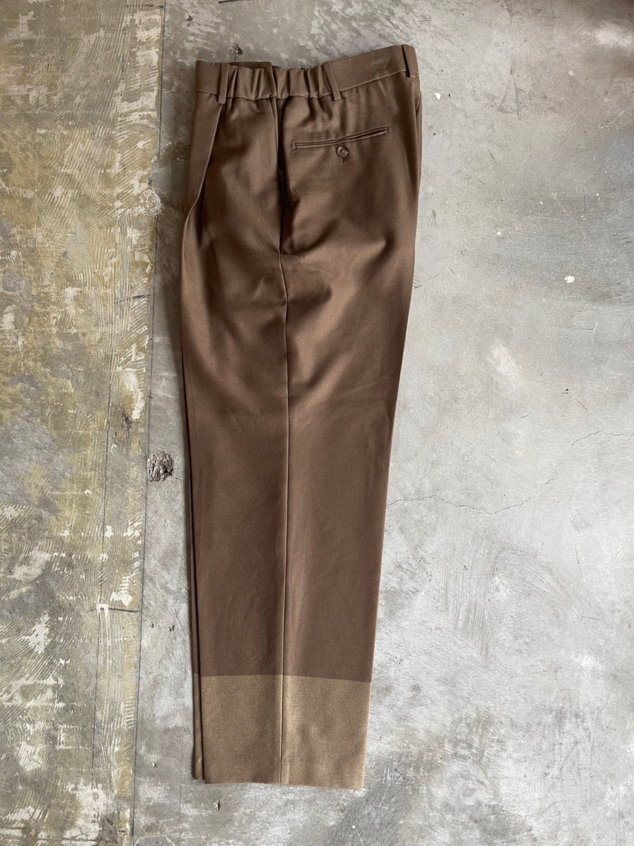 【Text】CHANGE COLOR TROUSERS | BROWN | EDISTORIAL STORE