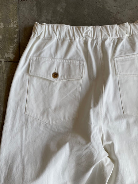 【WELLDER】ZIP PANTS | WHITE