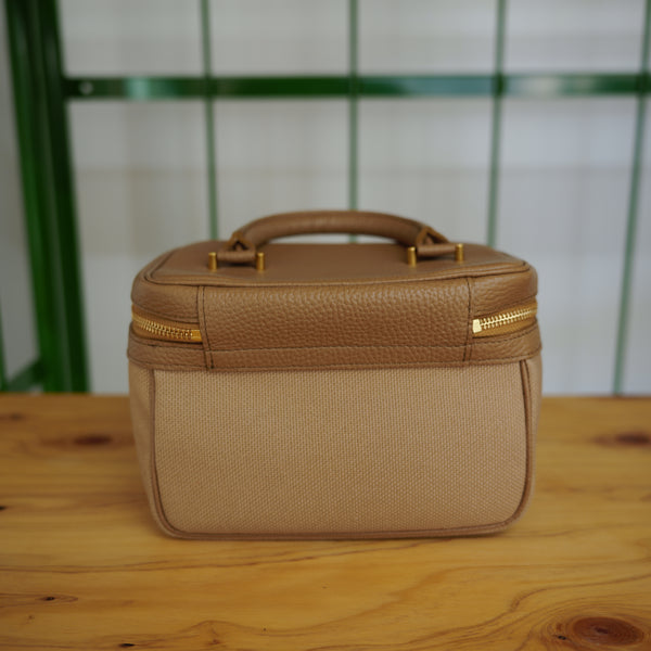 【ch!iii】Canvas Vanity Bag｜BEIGE