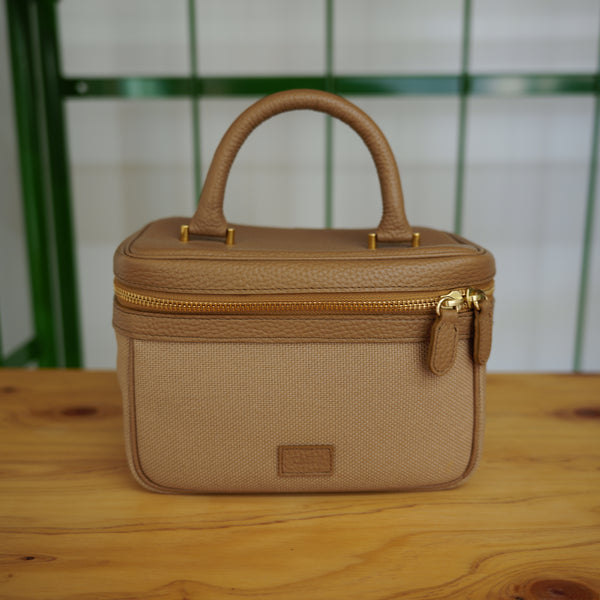 【ch!iii】Canvas Vanity Bag｜BEIGE