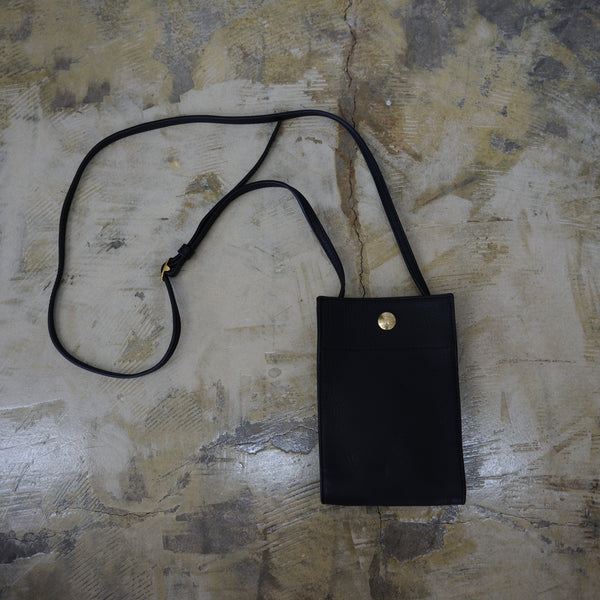 【S.MANO】SHOULDER POUCH | BLACK | BEIGE