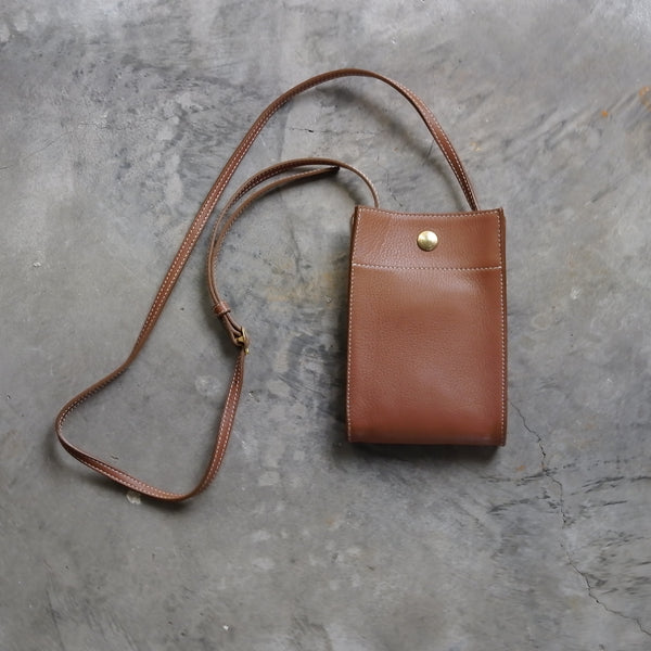 【S.MANO】SHOULDER POUCH | BLACK | BEIGE