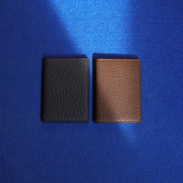 【ACATE】SEGUIN MULTI PASS CASE | NAVY | BROWN