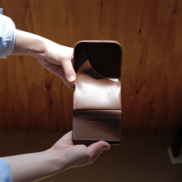 【ED ROBERT JUDSON】CONPACT WALLET（B-GRADE） | BROWN