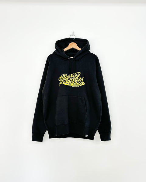 THUMPERS NYC GRAPHIC PULL OVER HOODIE BLACK