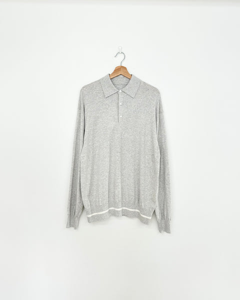 Product Twelve CASHMERE KNIT POLO