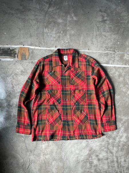 【South2 West8】6POCKET SHIRT | RED