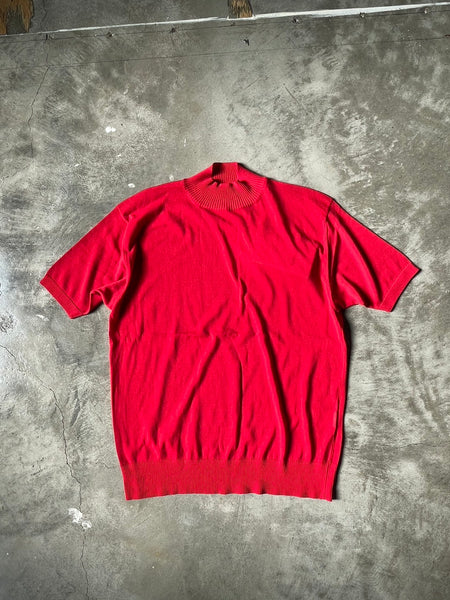 【Needles】MOCK NECK SWEATER | RED