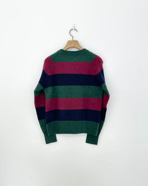 BEAMS BOY BORDER KNIT