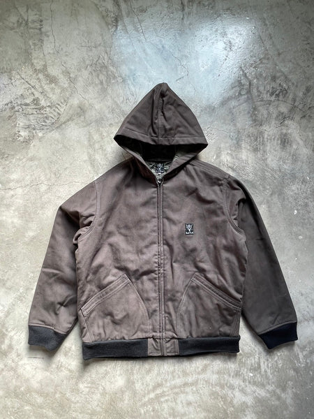 【South2 West8】LINED WORK HOODY | CHARCOAL