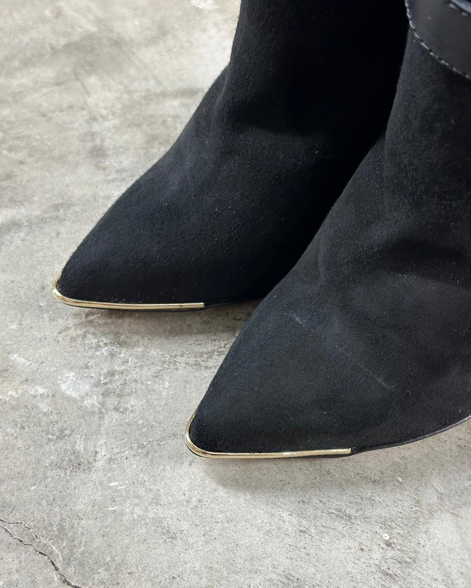 【HOTEL PARTICULIER】BELTED SHORT BOOTS | EDISTORIAL STORE