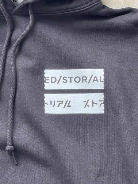 【EDISTORIAL STORE ORIGINAL】HEAVYWEIGHT SWAT PULLOVER HOODIE | BLACK