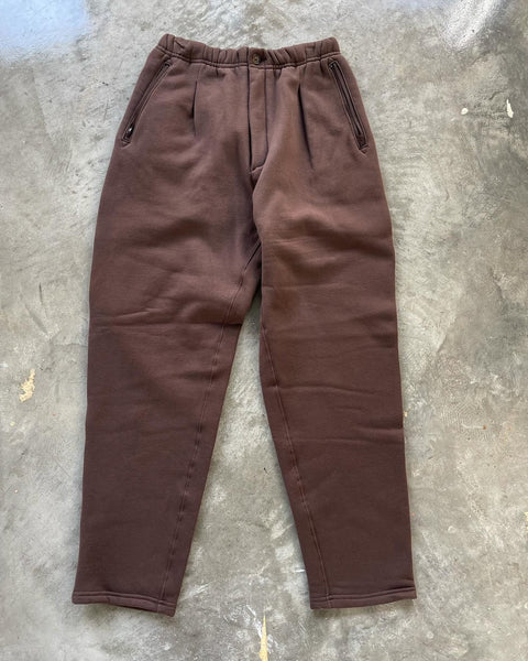 【ENGINEERED GARMENTS】JOG PANT-COTTON HEAVY FLEECE | BROWN