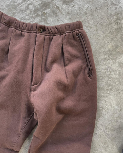 【ENGINEERED GARMENTS】JOG PANT-COTTON HEAVY FLEECE | BROWN