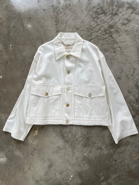 【Text】AMAZON JUNGLE JACKET | WHITE