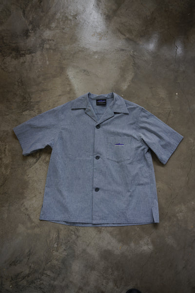 【THOUSAND MILE】SHORT SLEEVE UTLITY SHIRT | BLUE