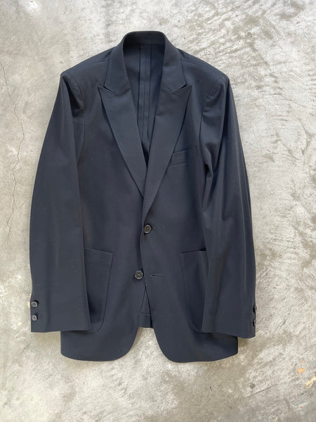 【Text】PEAK LAPEL TAILOR JACKET | BLACK