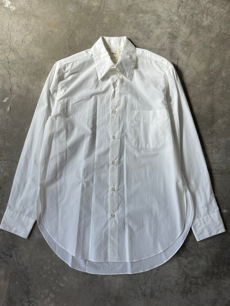 【Text】REGULAR COLLAR DRESS SHIRT | WHITE
