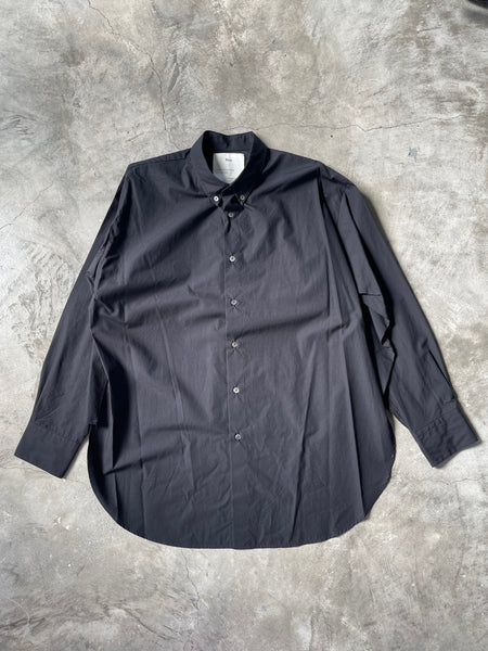 【Text】BD SHORT BACK SHIRT | BLACK